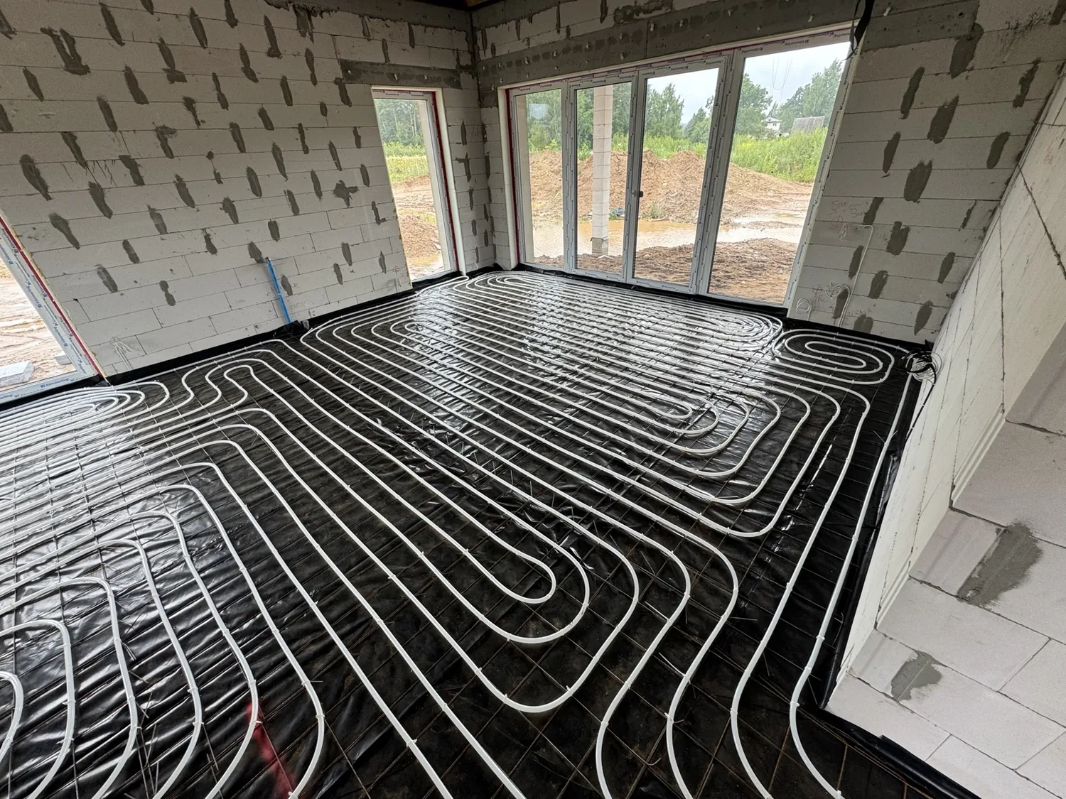 DOLVETA grindinio šildymo montavimas